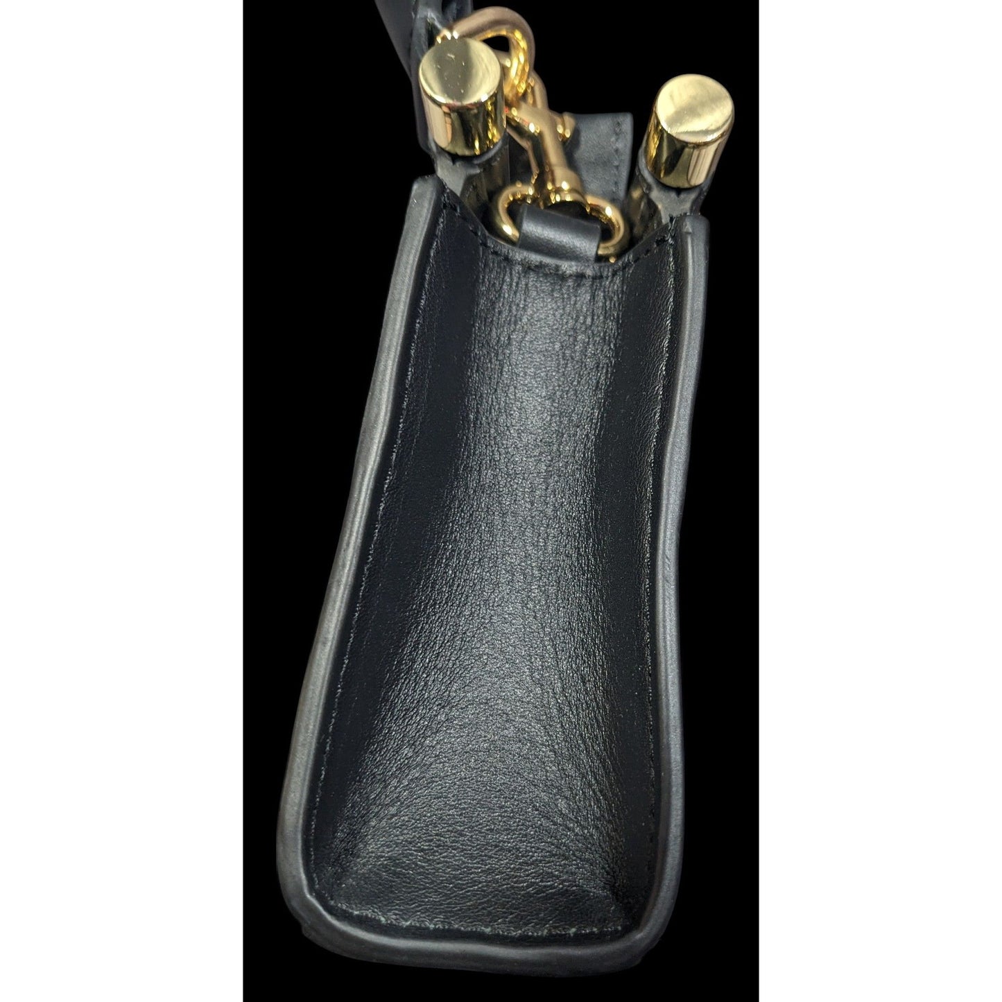 Max + Min Micro-Mini Meru Clutch In Black