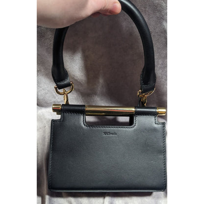 Max + Min Micro-Mini Meru Clutch In Black