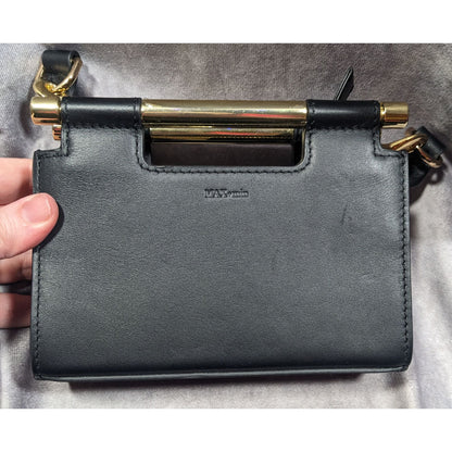 Max + Min Micro-Mini Meru Clutch In Black