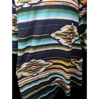 C.R.O. Brooklyn New York Southwestern Keyhole Dress Size Small