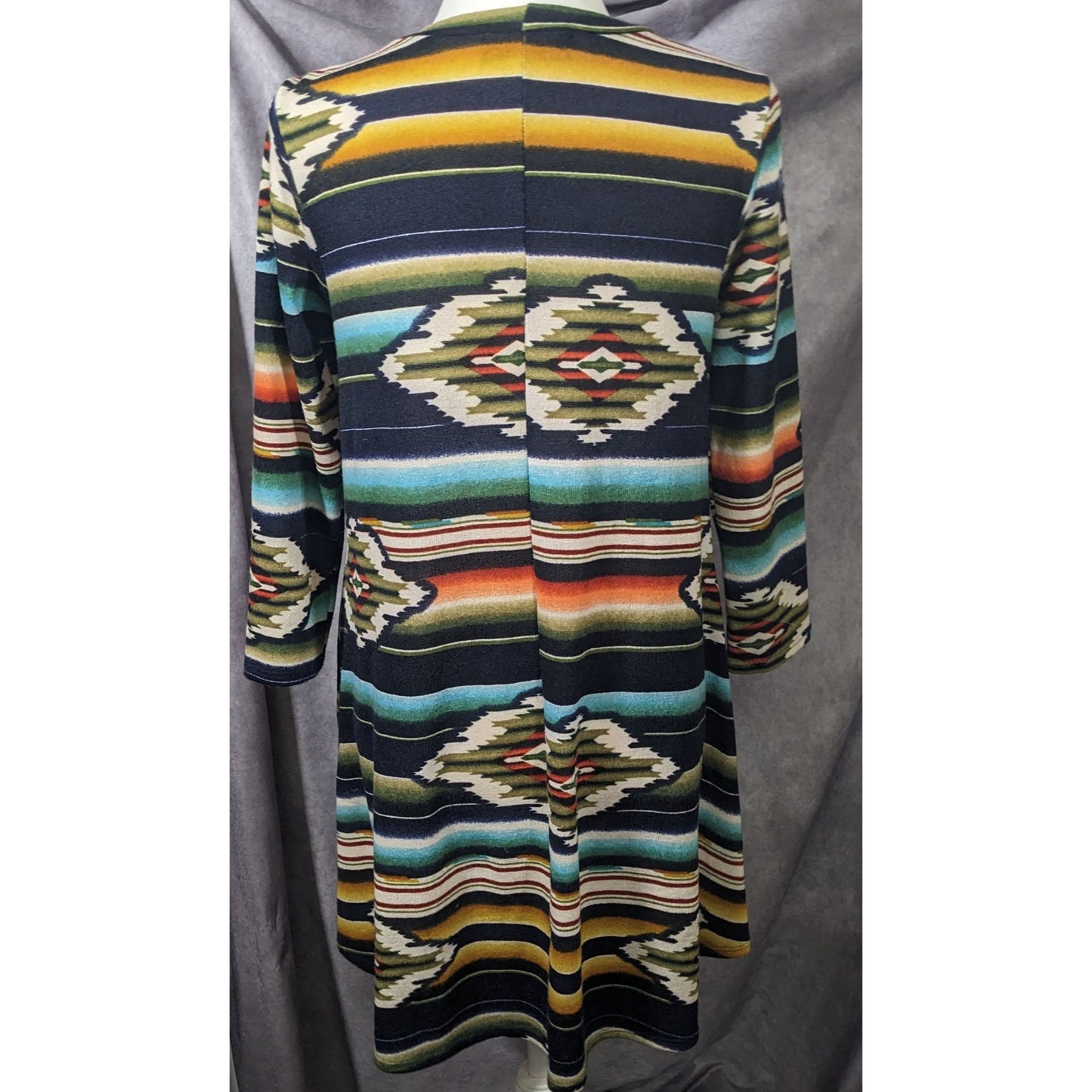 C.R.O. Brooklyn New York Southwestern Keyhole Dress Size Small