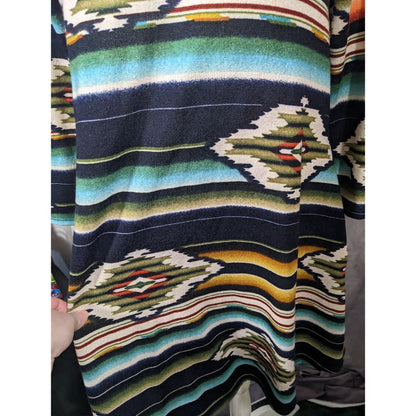 C.R.O. Brooklyn New York Southwestern Keyhole Dress Size Small