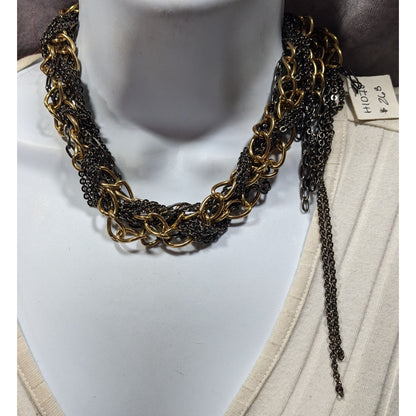 Gemma Redux Gothic Punk Multi Chain Necklace