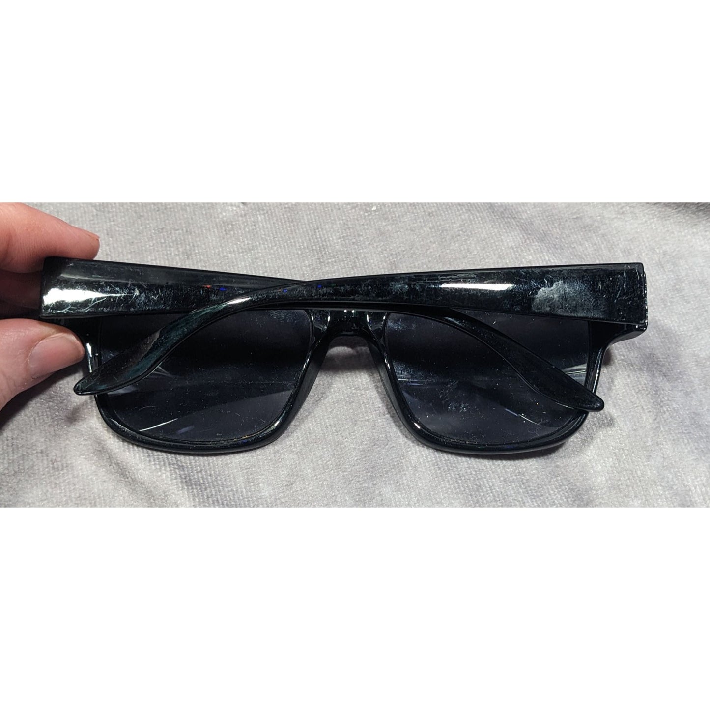 Classic Retro Black Bifocal Reader Sunglasses