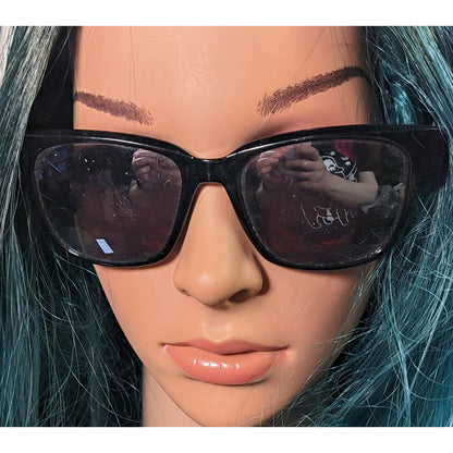 Classic Retro Black Bifocal Reader Sunglasses