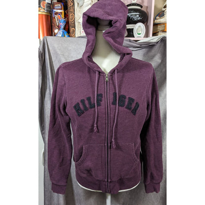 Preppy Purple Zip Hoodie by Tommy Hilfiger