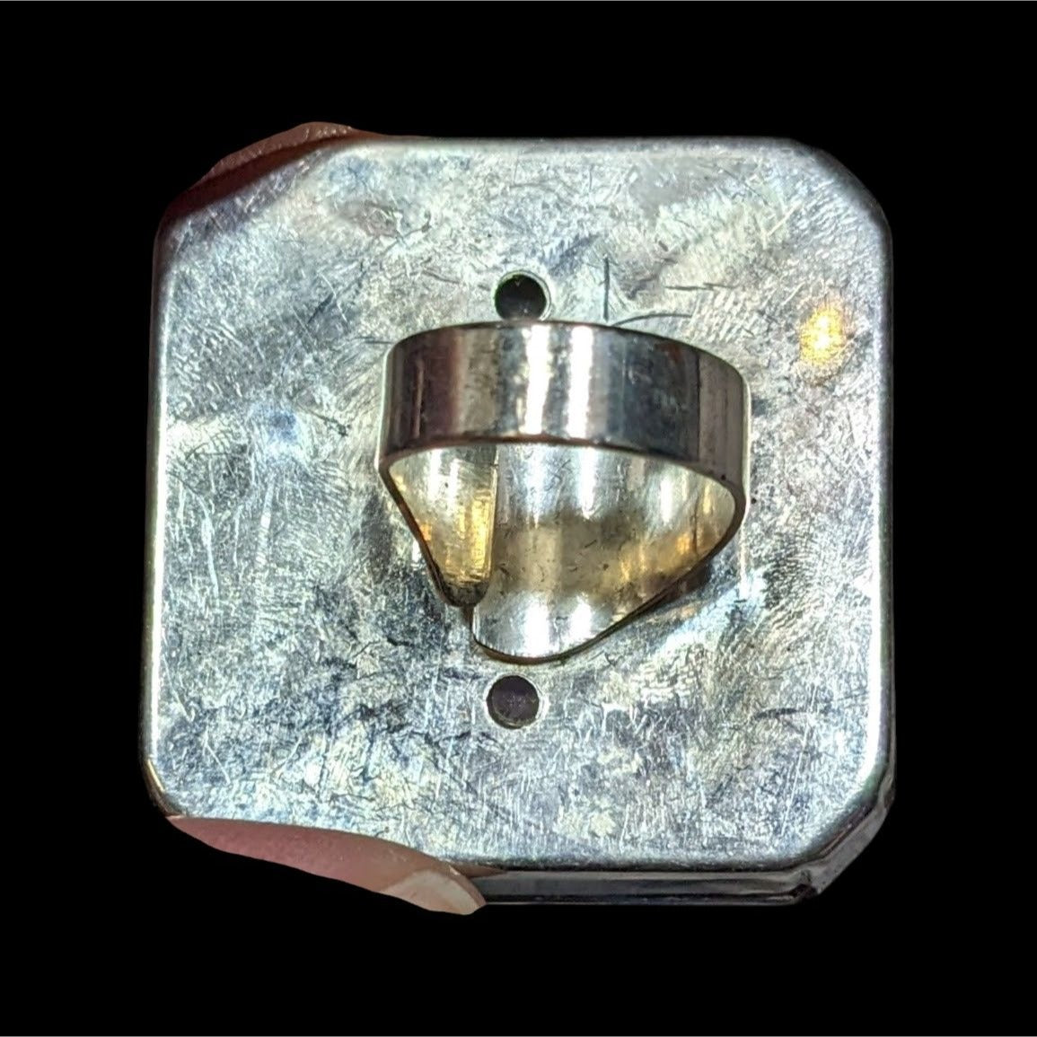 Fantasy Glam Rainbow Glass Oversized Faceted Costume Ring