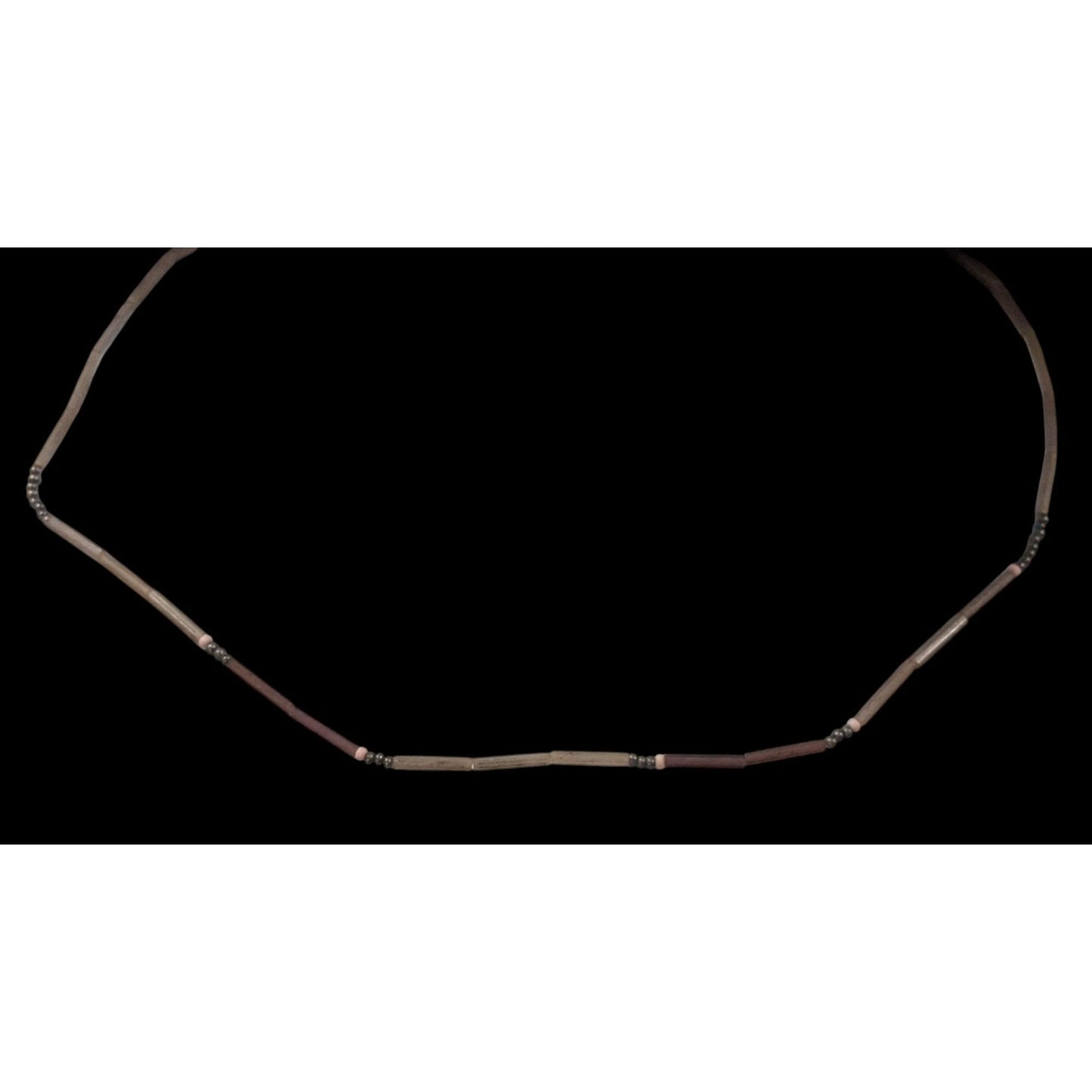 Curve Brand Minimalist Glass Beaded Necklace