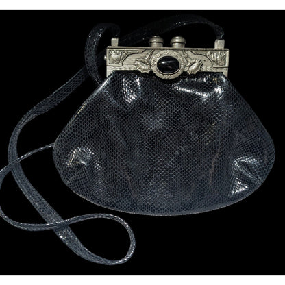 Vintage Moulin Rouge James Culver Gothic Leather Shoulder Bag