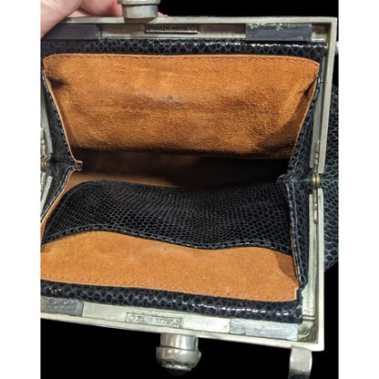 Vintage Moulin Rouge James Culver Gothic Leather Shoulder Bag