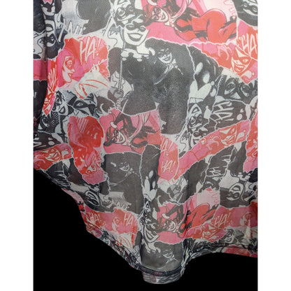 Harley Quinn x Smak Parlour Semi Sheer Crop Top Size 1X