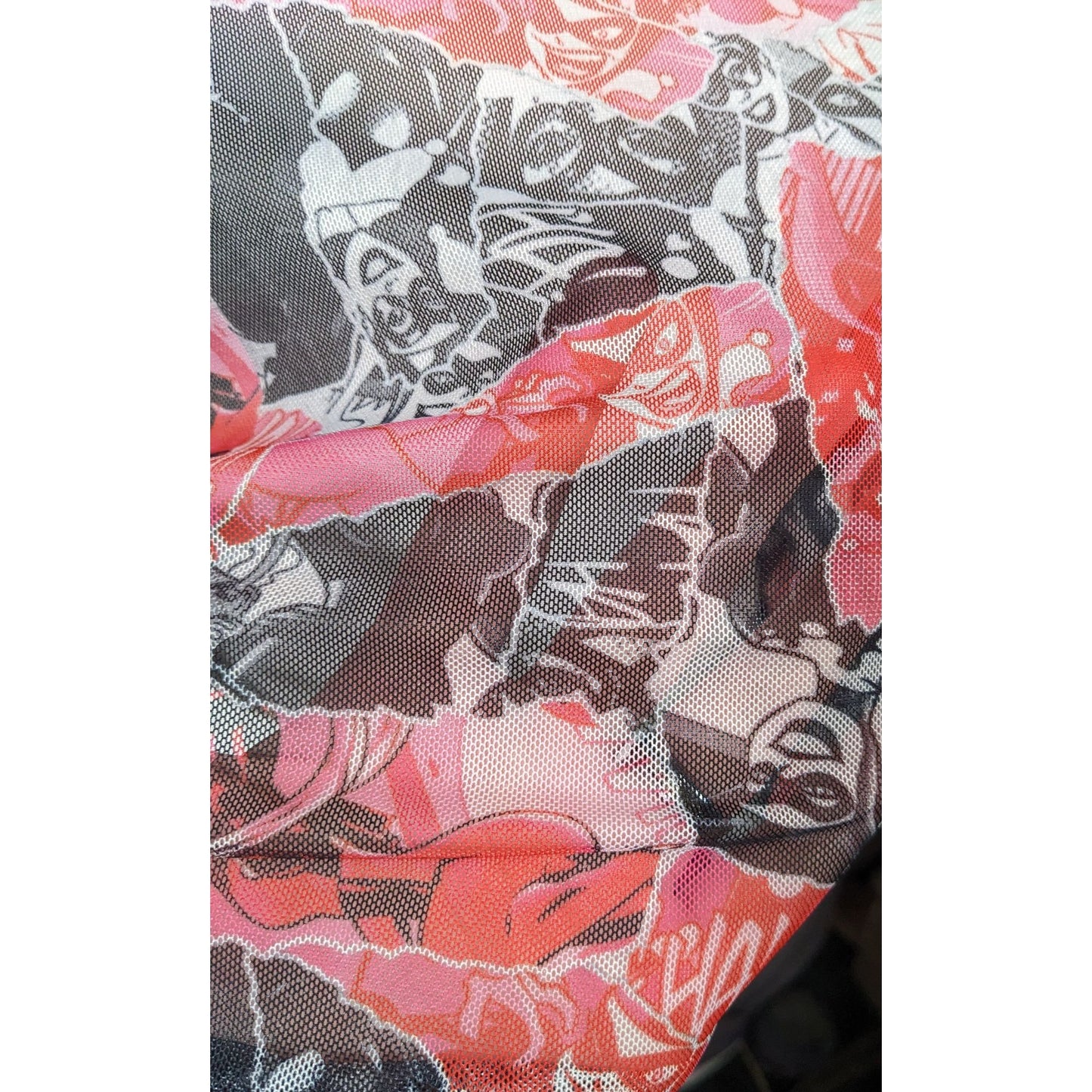 Harley Quinn x Smak Parlour Semi Sheer Crop Top Size 1X