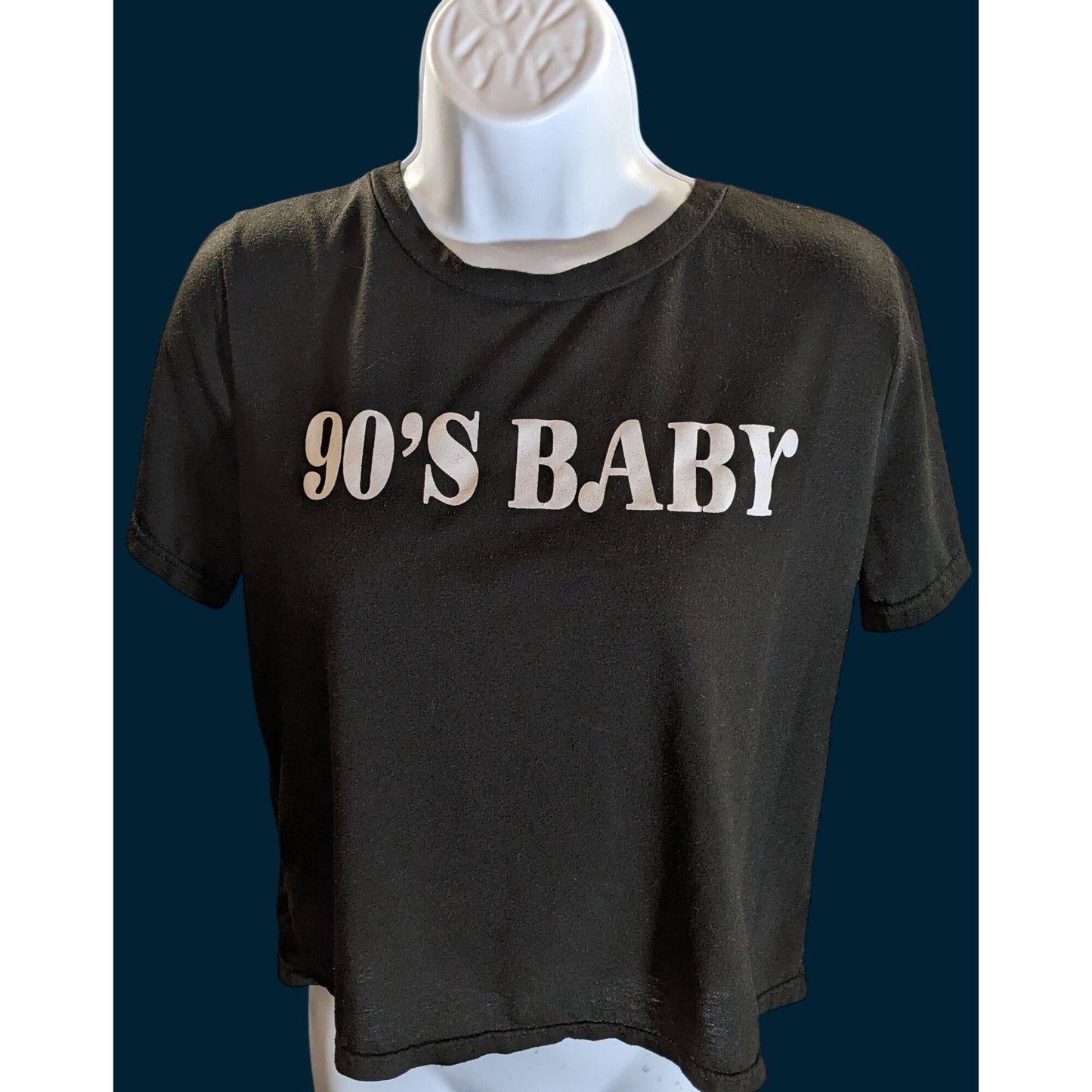 90s Baby Graphic T-Shirt Black White Streetwear Retro Tee