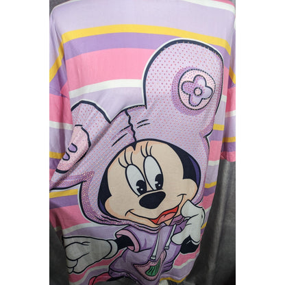 Hollywood Fashion Pastel Rhinestone Minnie And Daisy Shirt