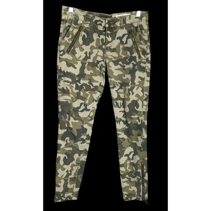 Wishlist Camo Skinny Jeans With Zippers