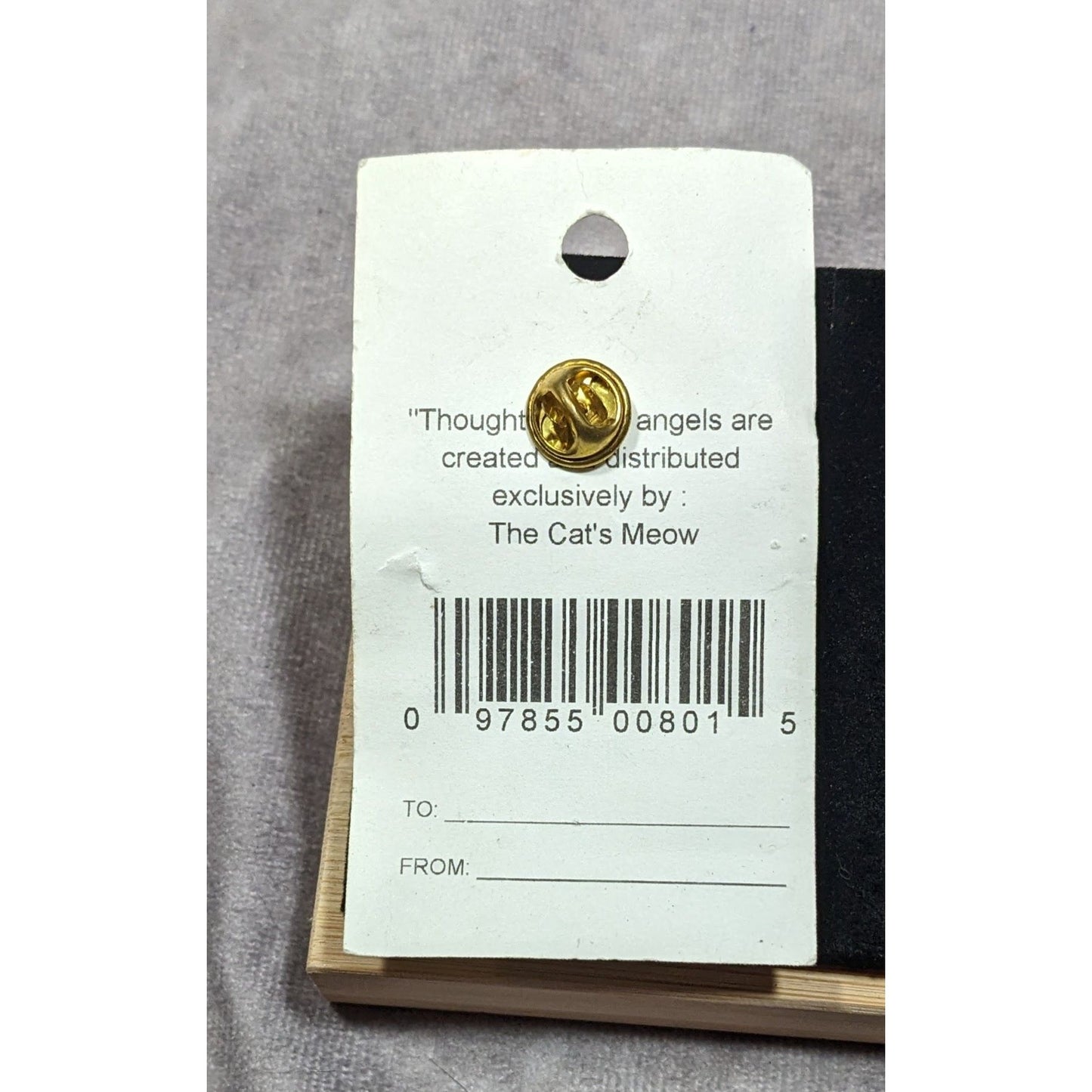 Vintage 90s I'm Sorry Angel Lapel Pin By The Cat's Meow