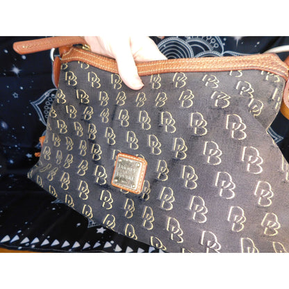 Vintage Black And Brown Dooney & Bourke Bag