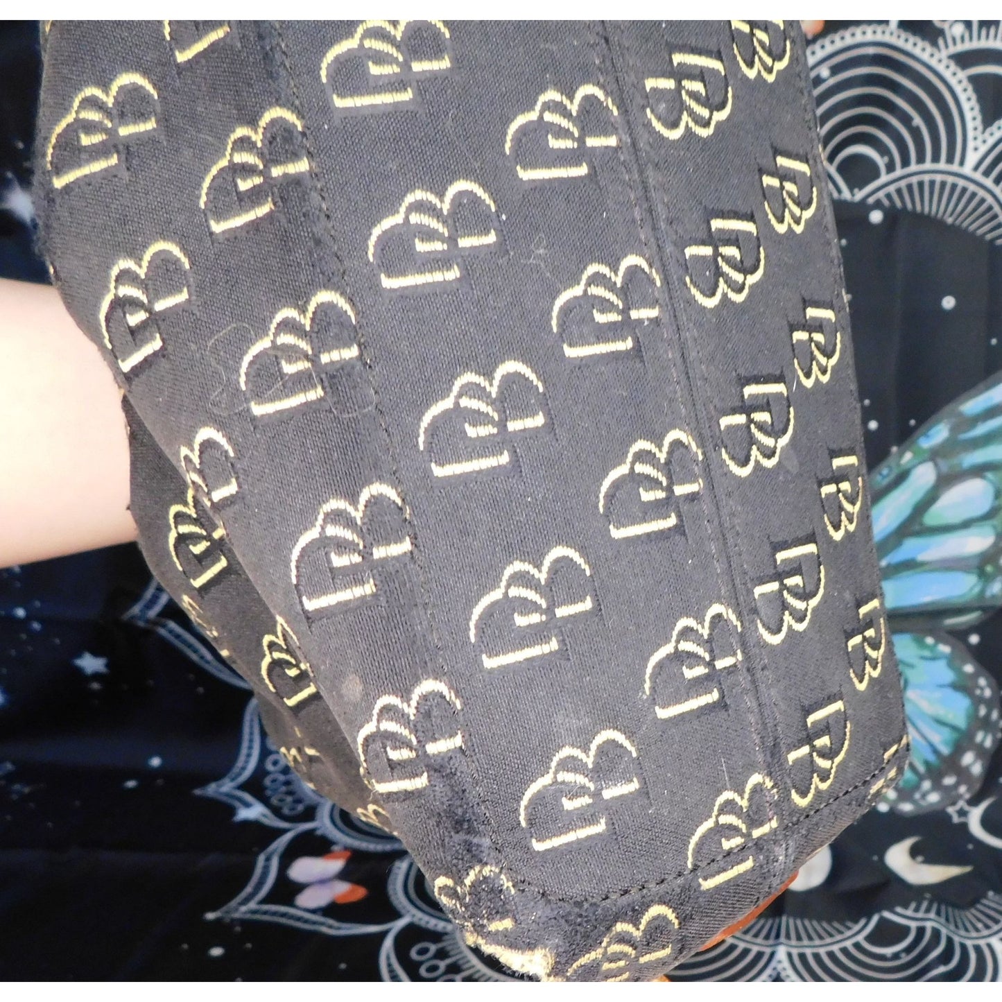 Vintage Black And Brown Dooney & Bourke Bag