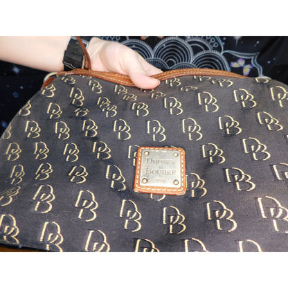 Vintage Black And Brown Dooney & Bourke Bag