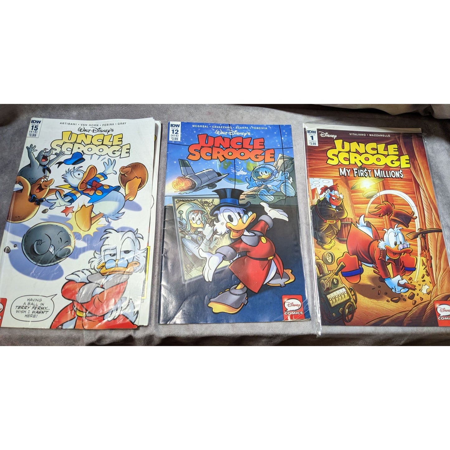 Disney Uncle Scrooge Comic Book Bundle 2