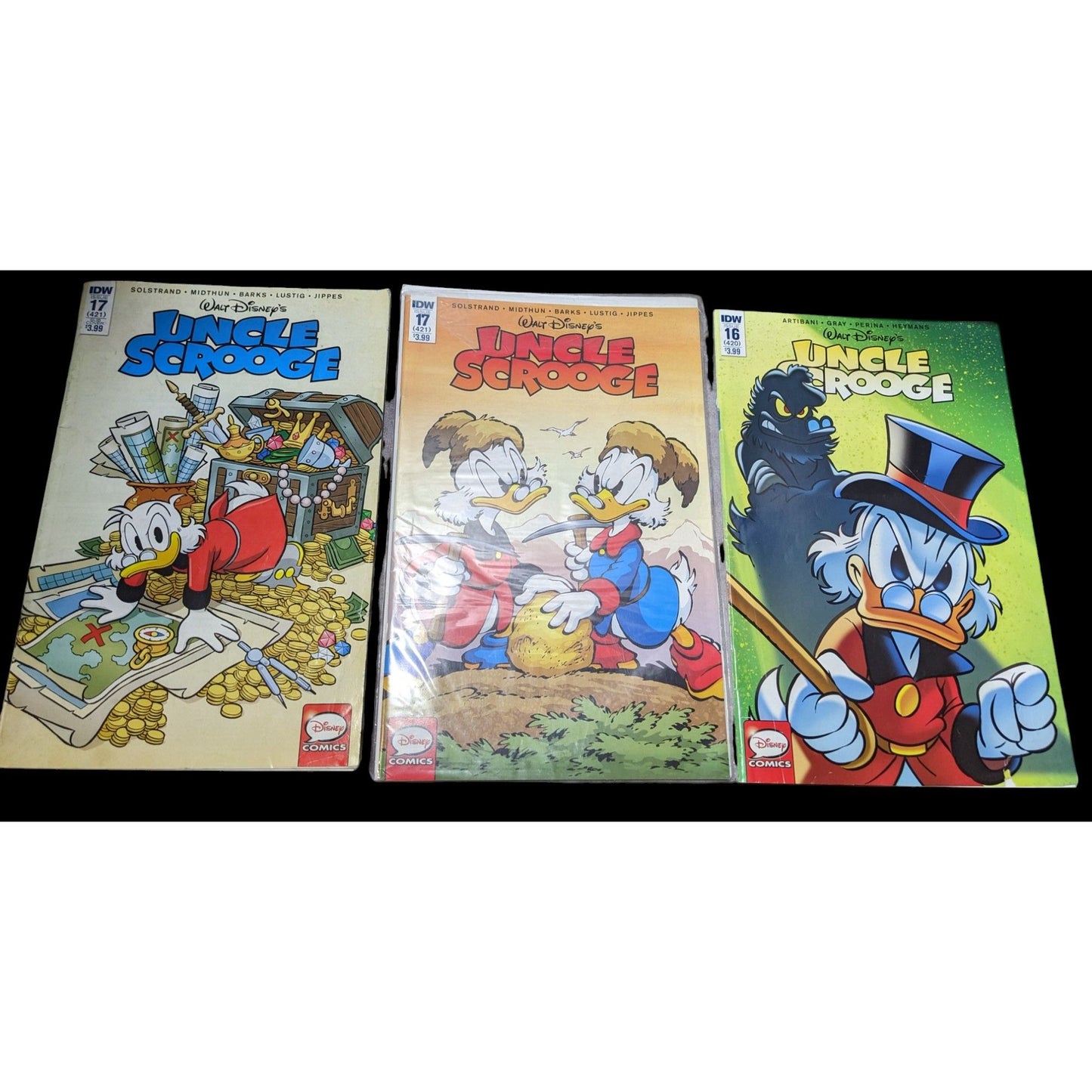 Disney Uncle Scrooge Comic Book Bundle 2