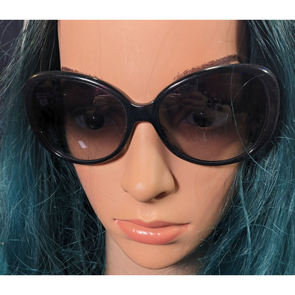 Coach S2026 Black Monogram Black Sunglasses