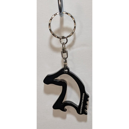 Medieval Times Horse-Shaped Bottle Opener Keychain