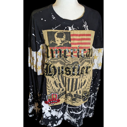 Smith & Graham Hustle Today Live Wealthy Tomorrow Long Sleeve Shirt