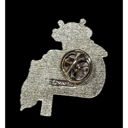 Vintage Mafco Green Music Note Caterpillar Lapel Pin