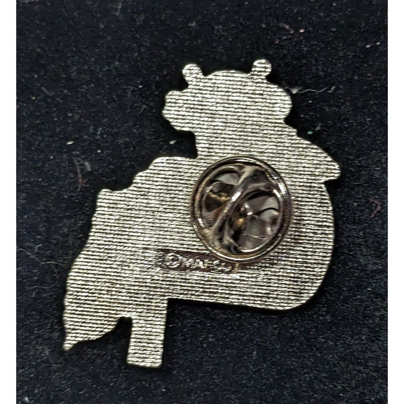 Vintage Mafco Green Music Note Caterpillar Lapel Pin