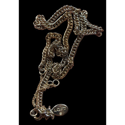 Loft Preppy Elegant Gold Tone Chain Necklace