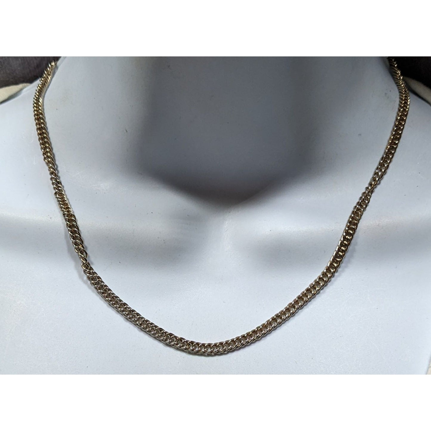 Loft Preppy Elegant Gold Tone Chain Necklace