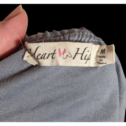 Heart & Hips Trendy Ruched Grey Tube Dress