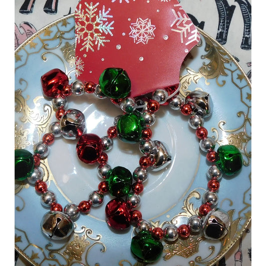 Holiday Jingle Bell Stretch Bracelets (Set of 2)