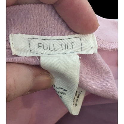 Full Tilt Light Pink Drawstring Side Bodycon Dress Size Medium