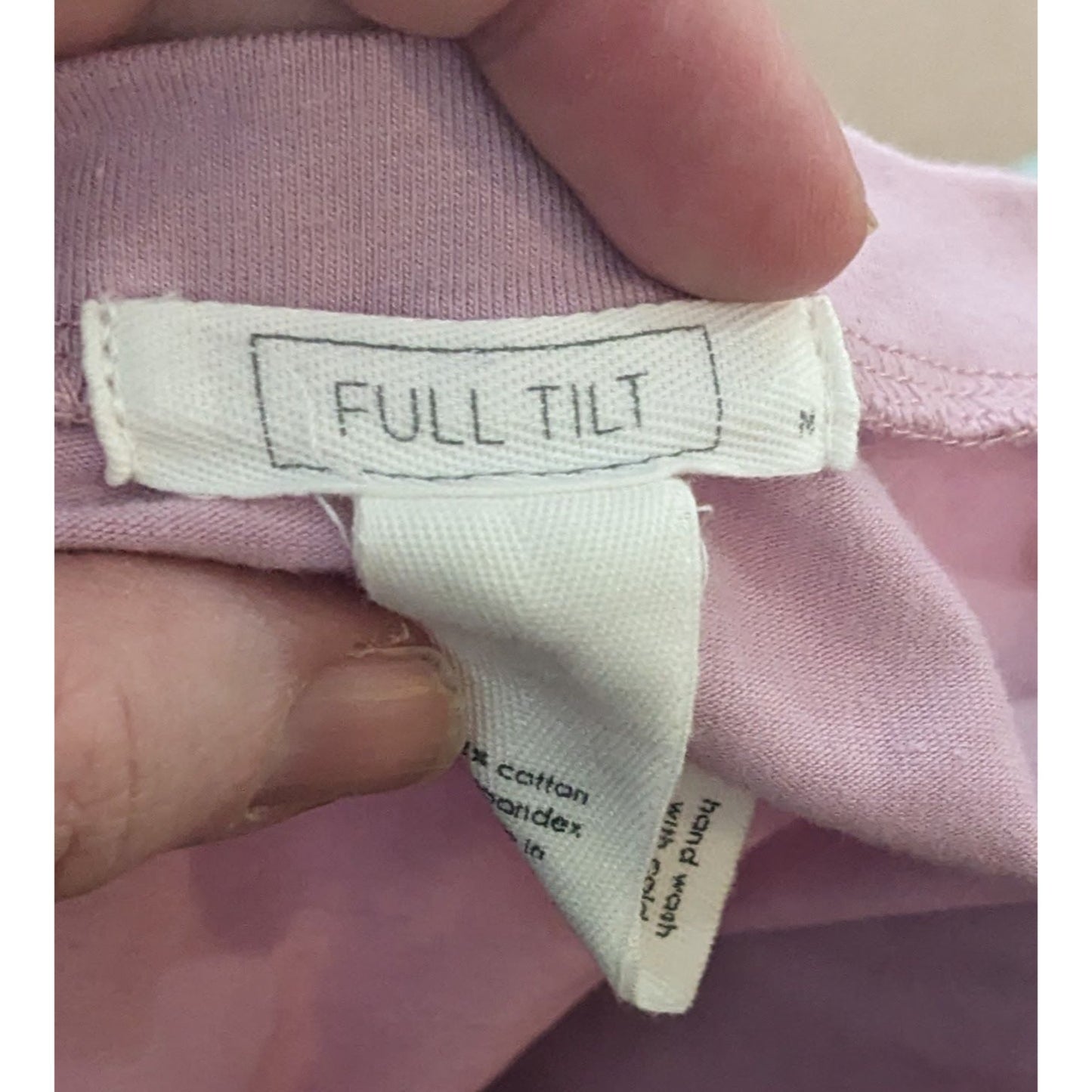 Full Tilt Light Pink Drawstring Side Bodycon Dress Size Medium