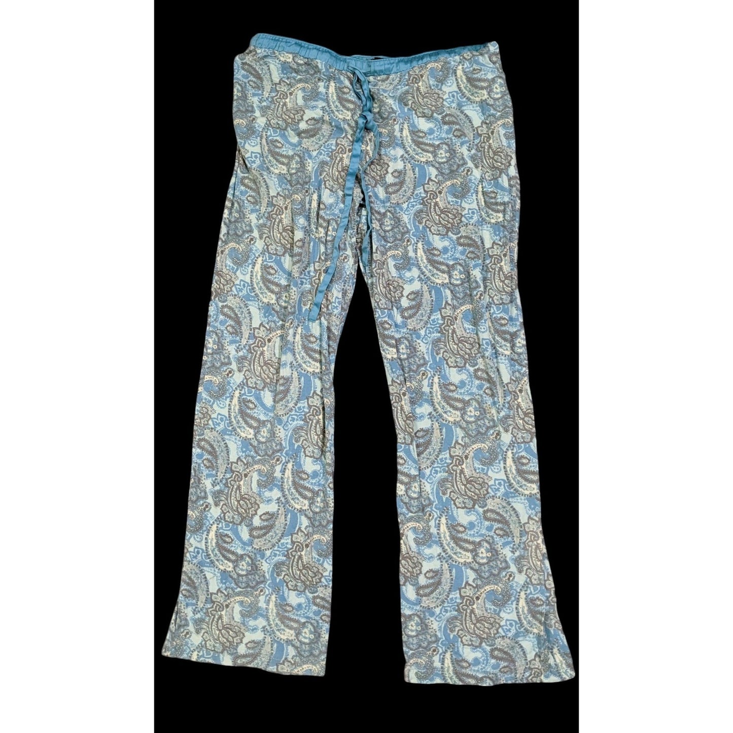 Blue Paisley Pajama Lounge Pants by Dana Buchman