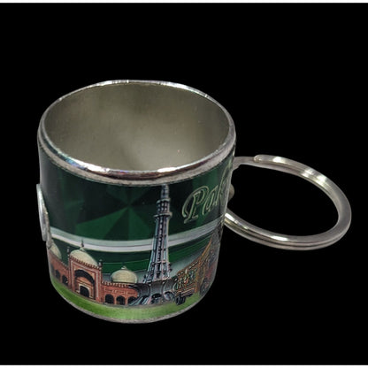 Pakistan Magnetic Cup Collectible Souvenir Keychain