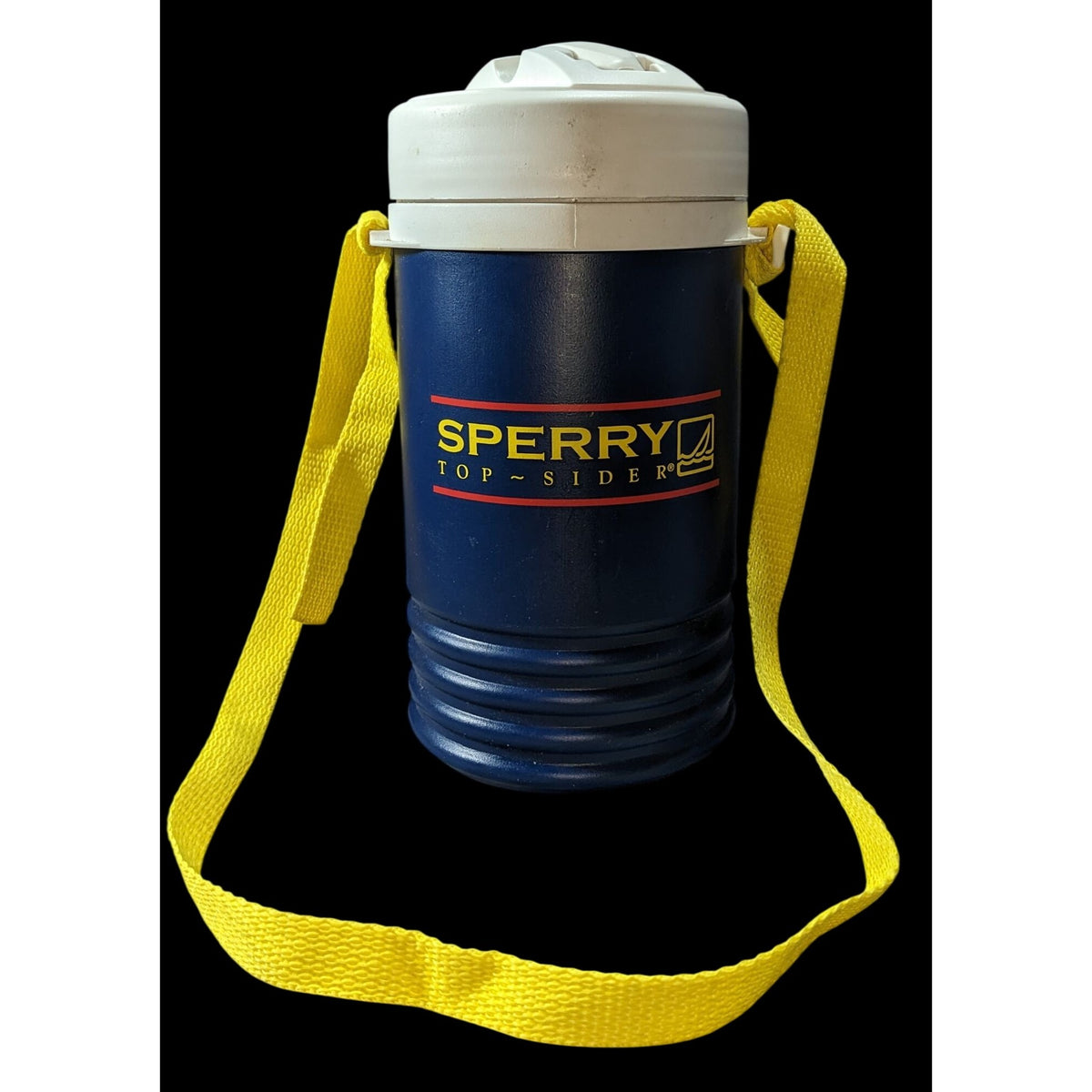 Vintage 90s Sperry Top Sider Igloo 1 Quart Water Jug Nautical Canteen