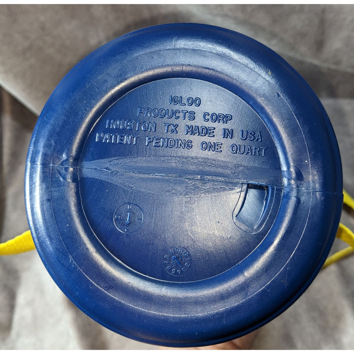 Vintage 90s Sperry Top Sider Igloo 1 Quart Water Jug Nautical Canteen