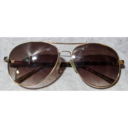 Guess GF0295 Gold Tortoise Aviator Sunglasses