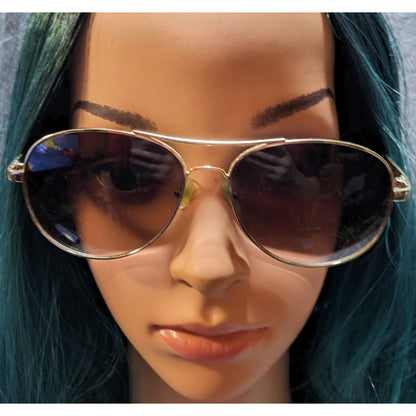 Guess GF0295 Gold Tortoise Aviator Sunglasses