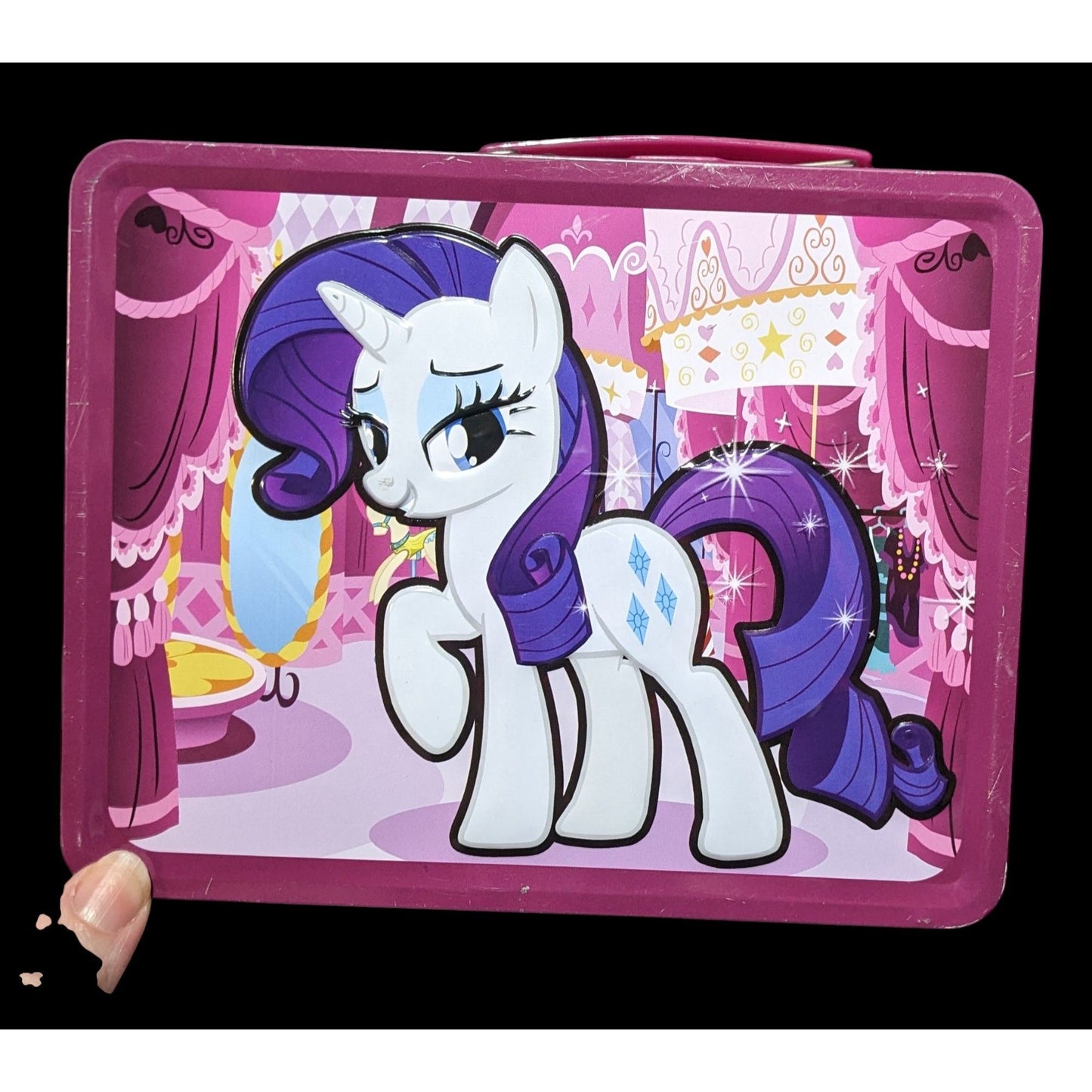 My Little Pony Friendship Is Magic Rarity Metal Lunchbox