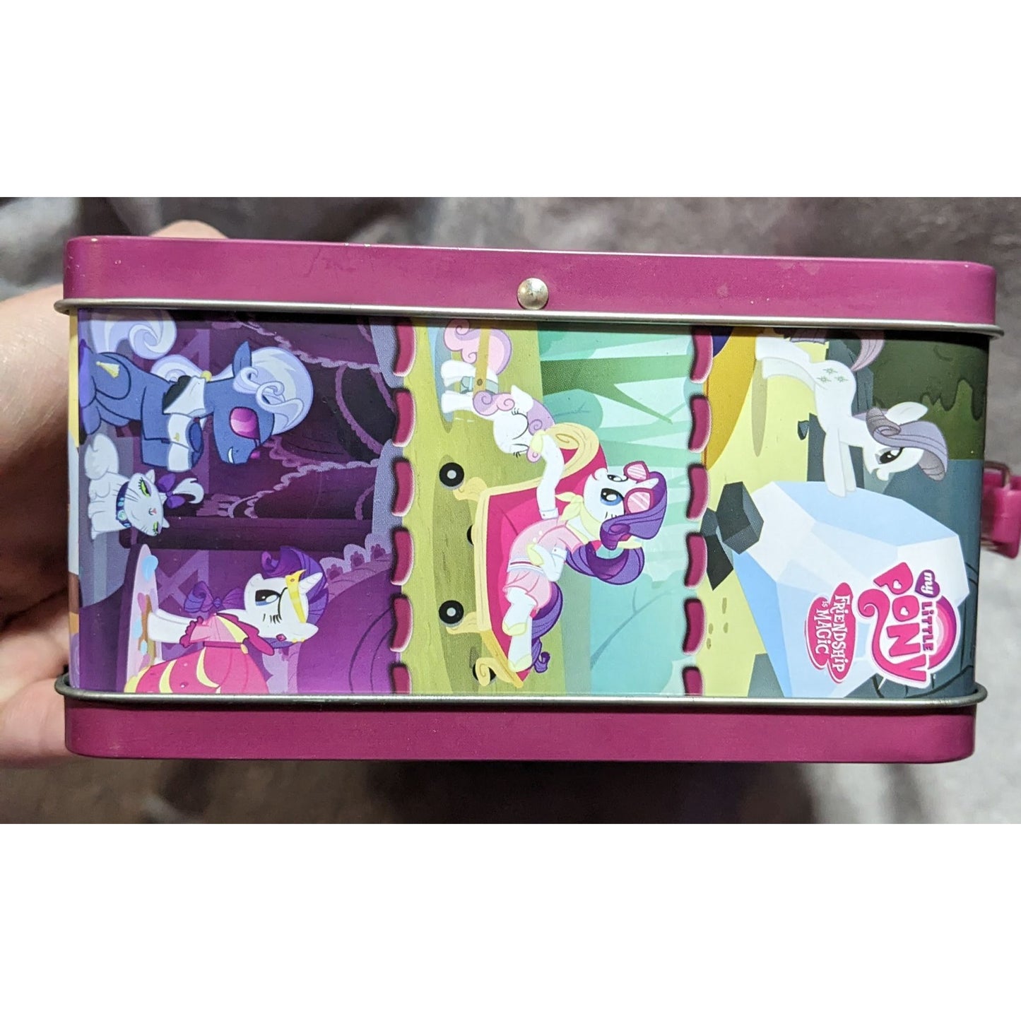 My Little Pony Friendship Is Magic Rarity Metal Lunchbox