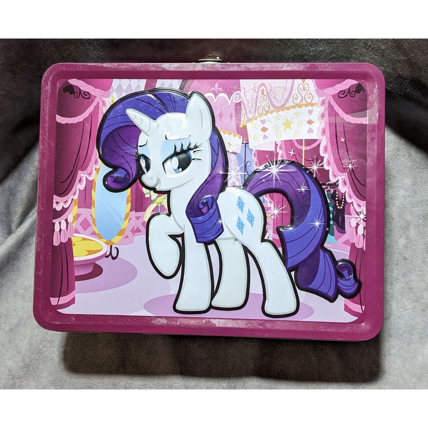 My Little Pony Friendship Is Magic Rarity Metal Lunchbox