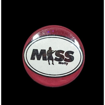 Miss Molly Collectible Red And White Pin/Badge
