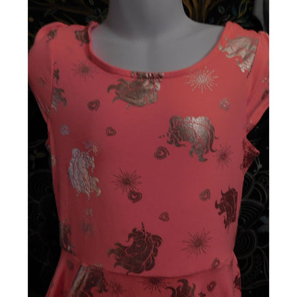 Epic Threads Pink And Silver Unicorn Dress