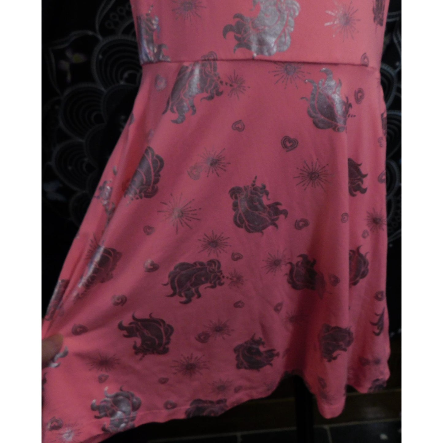 Epic Threads Pink And Silver Unicorn Dress