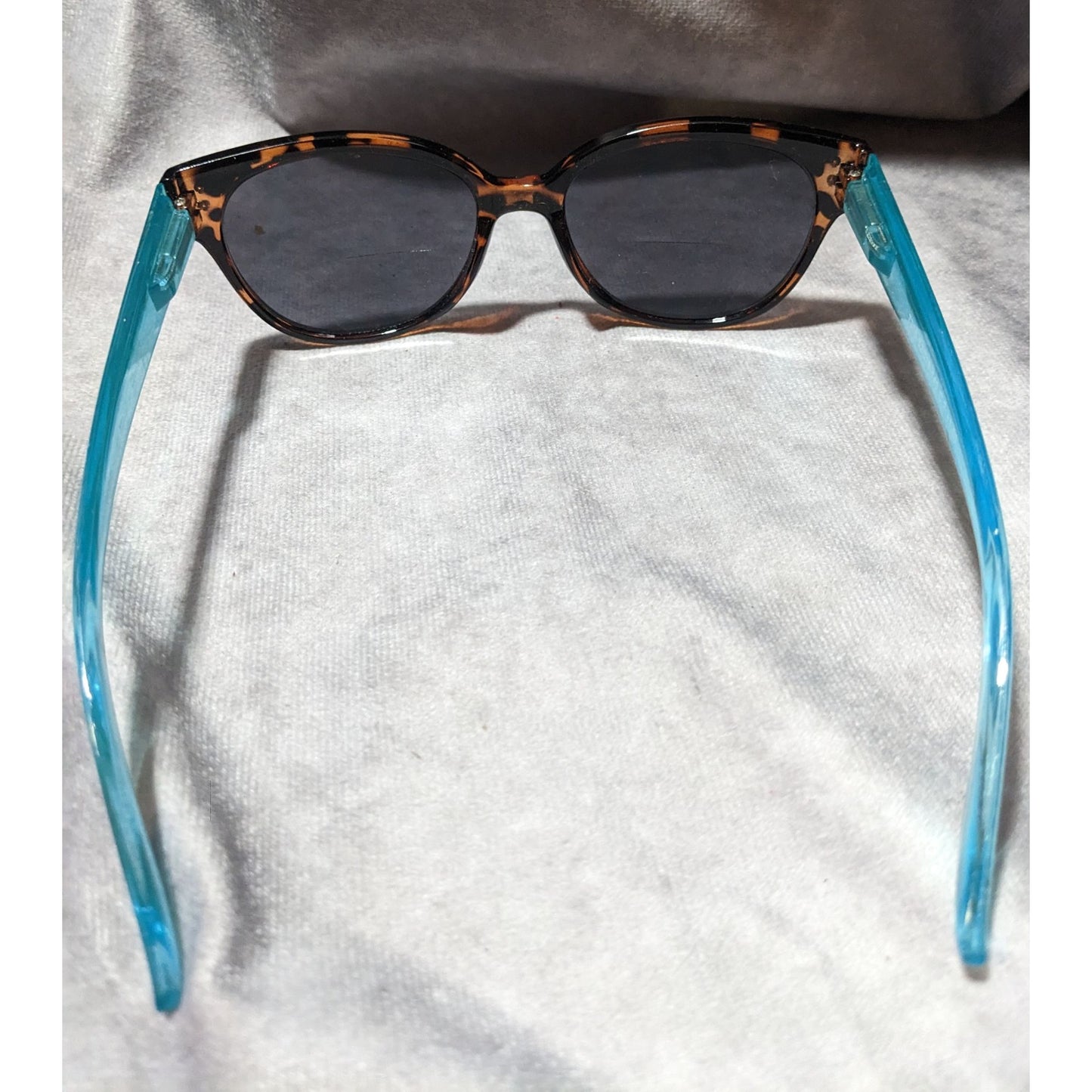 YOGO Blue And Tortoise Bifocal Reader Sunglasses