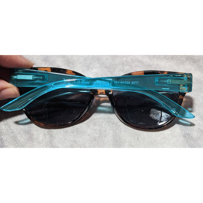 YOGO Blue And Tortoise Bifocal Reader Sunglasses